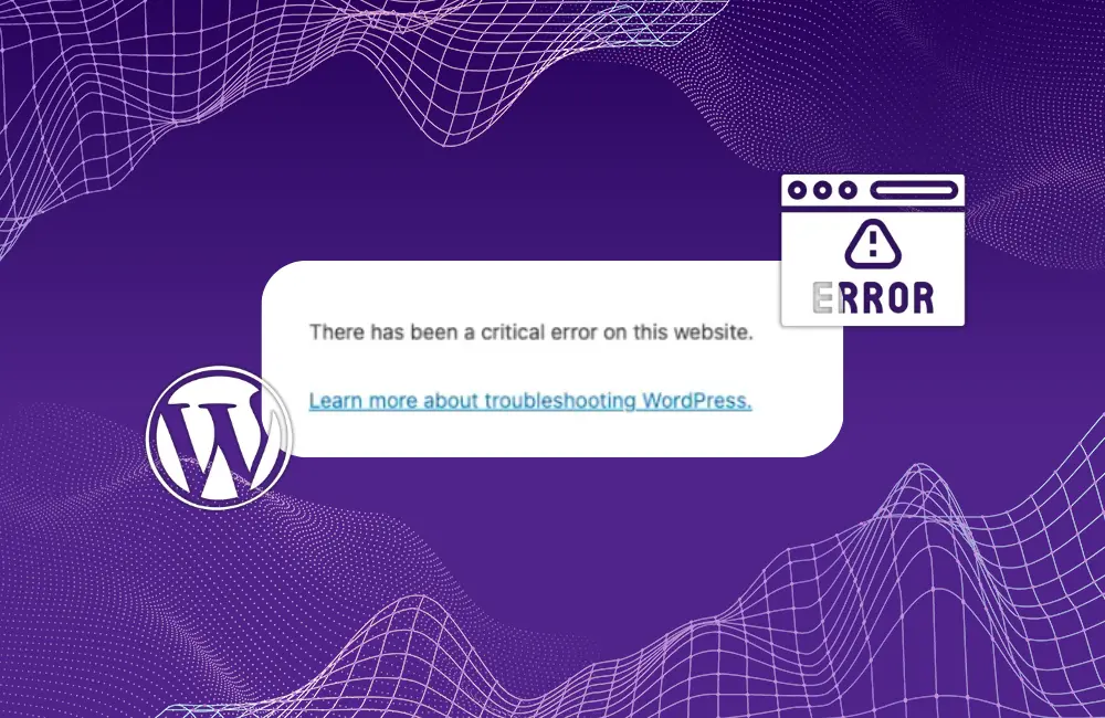WordPress kritischer Fehler