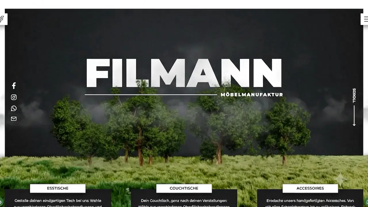 Webdesign, SEO, Shopentwicklung & Online Marketing für Filmann Möbelmanufaktur – Referenz der Ambitive Digitalagentur